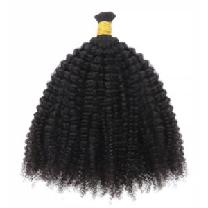 Kinky Curly Raw Bulk Hair